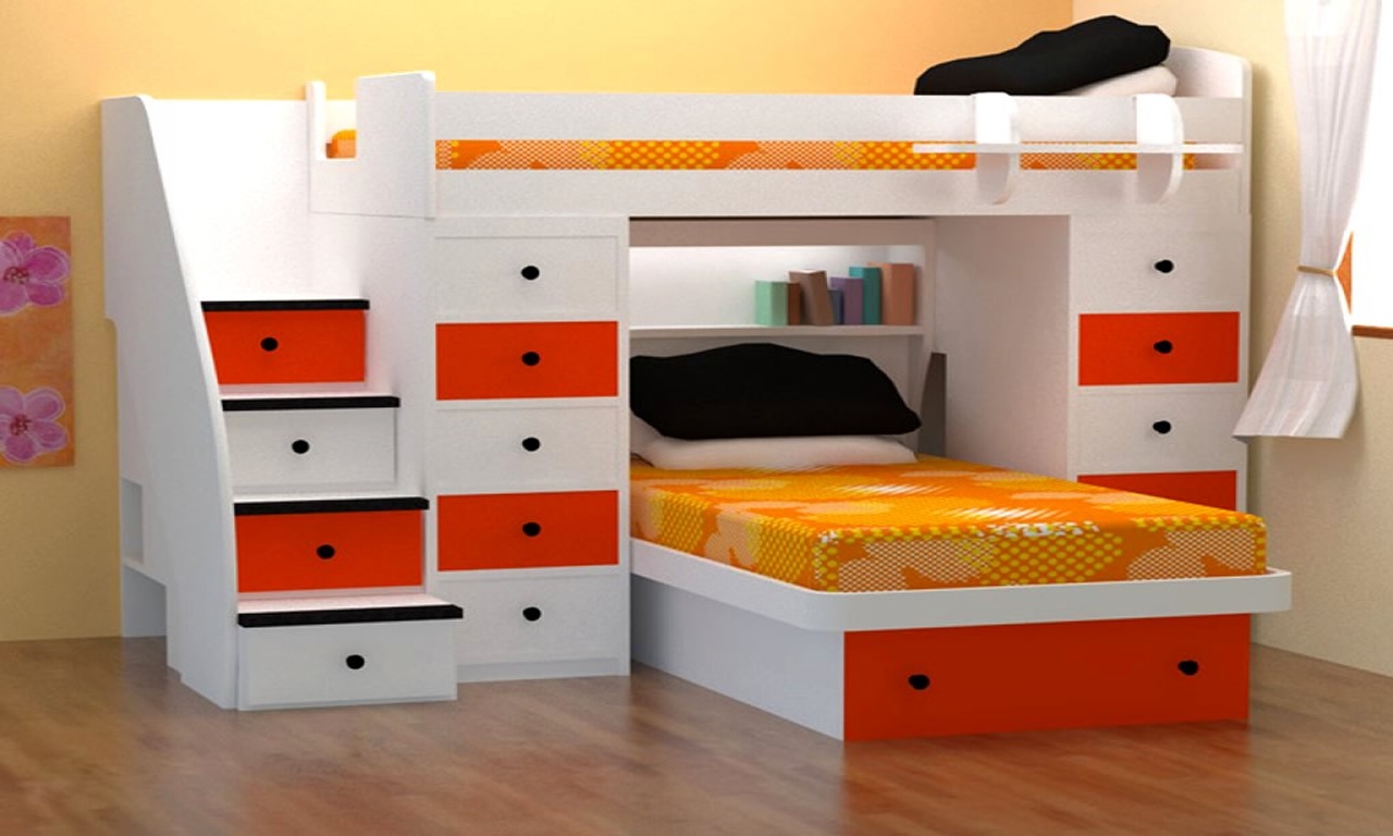 space-saving-bunk-beds-for-small-kids-room-entrancing-white-space-ikea-space-saving-beds