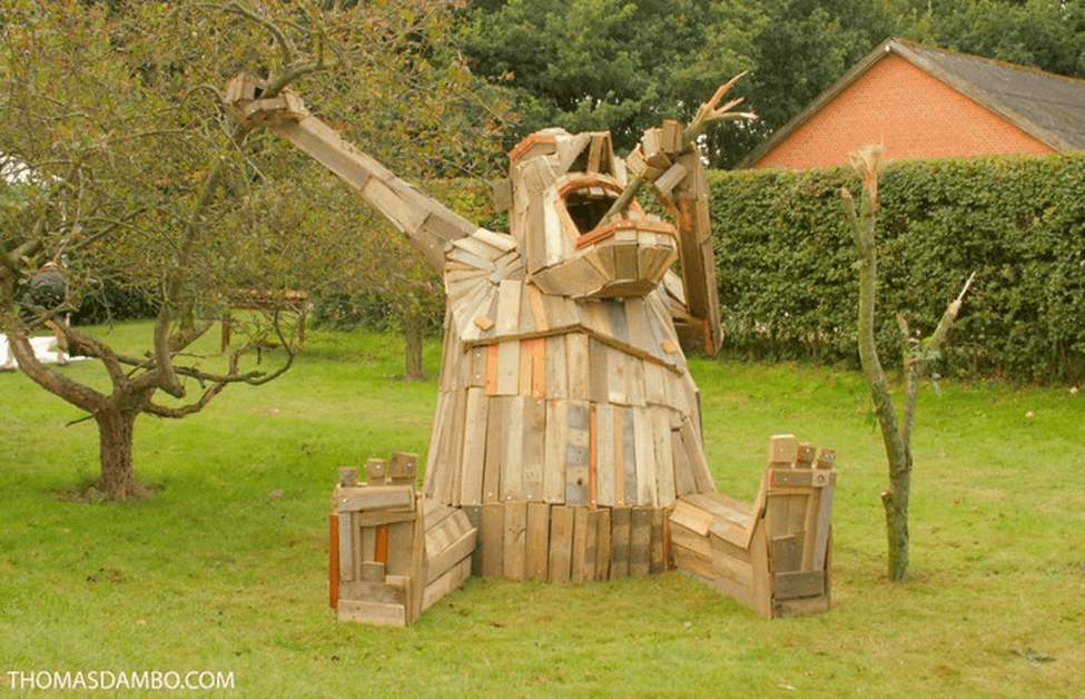 medžio skulptūra